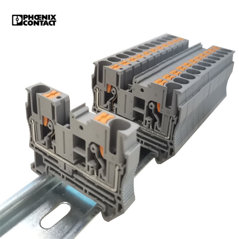 3211813 Original Phoenix Contact PT 6 Feed Through Terminal Block Connector / Push In Terminal Block Connectors