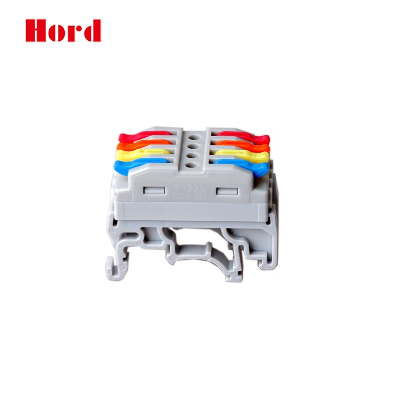 Hord KV223 din rail quick installation connector