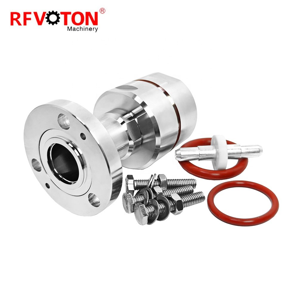 RFVOTON 7-8 EIA Flange type Straight rf connector for 1-1-4 Coaixal Cable in stock