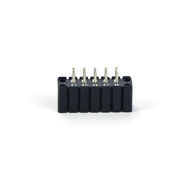 Female Header Connector 2.54mm 8.5h DIP Female Pin Header Socket 4 6 8 10 12 16 18 20 22 24 26 Pin Smb OEM / ODM