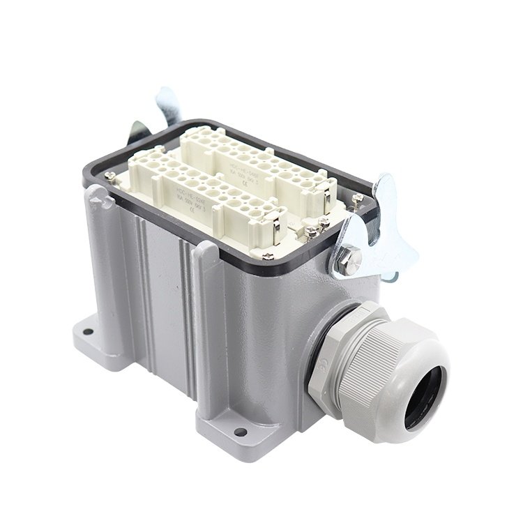 500V 16A Heavy Duty Connector Harting Han Type 16 Pin 24P 32P 48P 64P Male And Female Connector