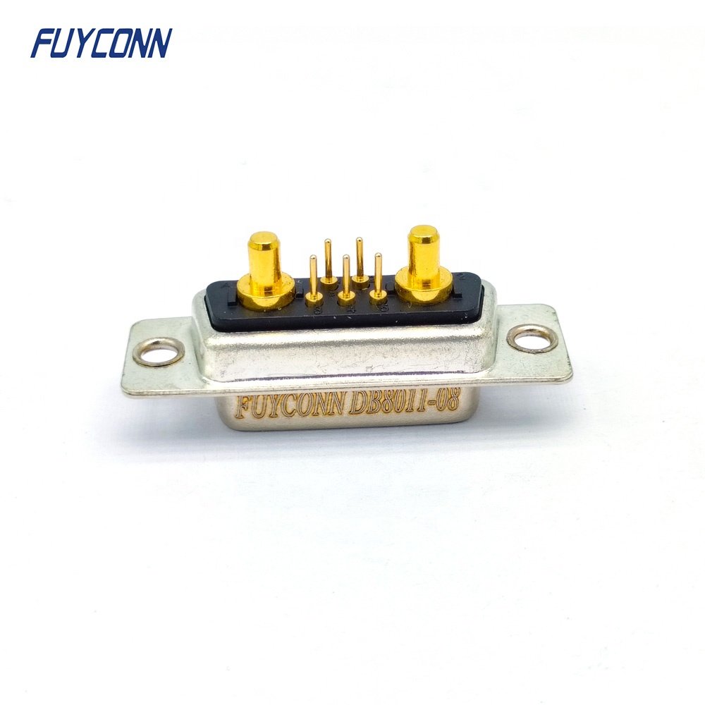 7Pin PCB 7W2 PCB Straight DB High current Connector, 7 way 7W2 Straight Female Pins DB PCB D-sub Connector