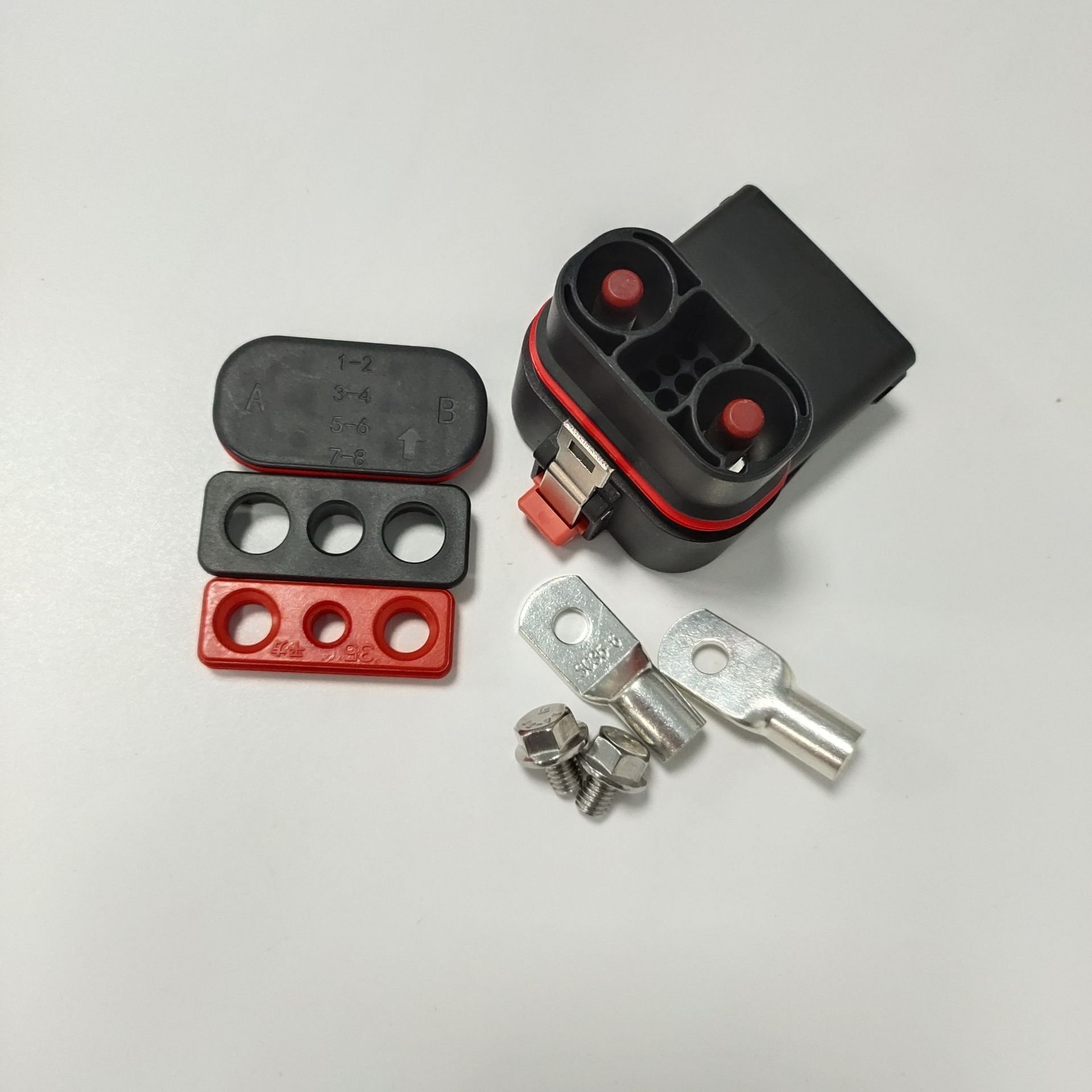 IP67 Waterproof 150a 2+8 battery storage cable Hybrid Power Connector