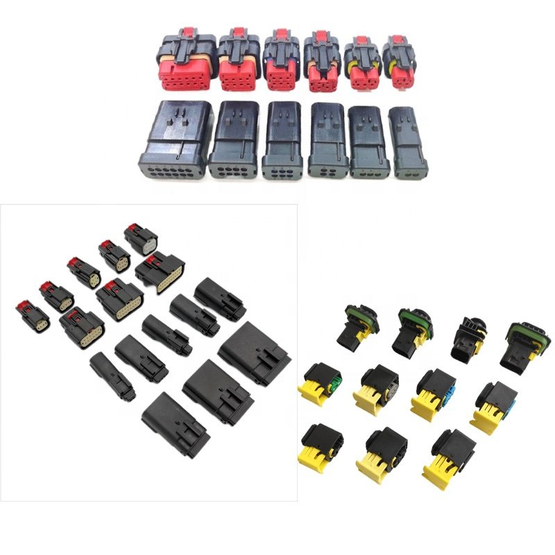 Aftermarket Automotive Auto Wire Plugs MX150 Series Male Female Waterproof Connectors