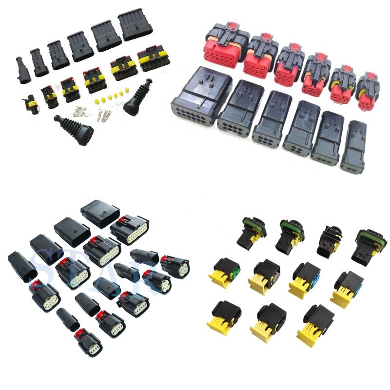 Aftermarket Automotive Auto Wire Plugs MX150 Series Male Female Waterproof Connectors