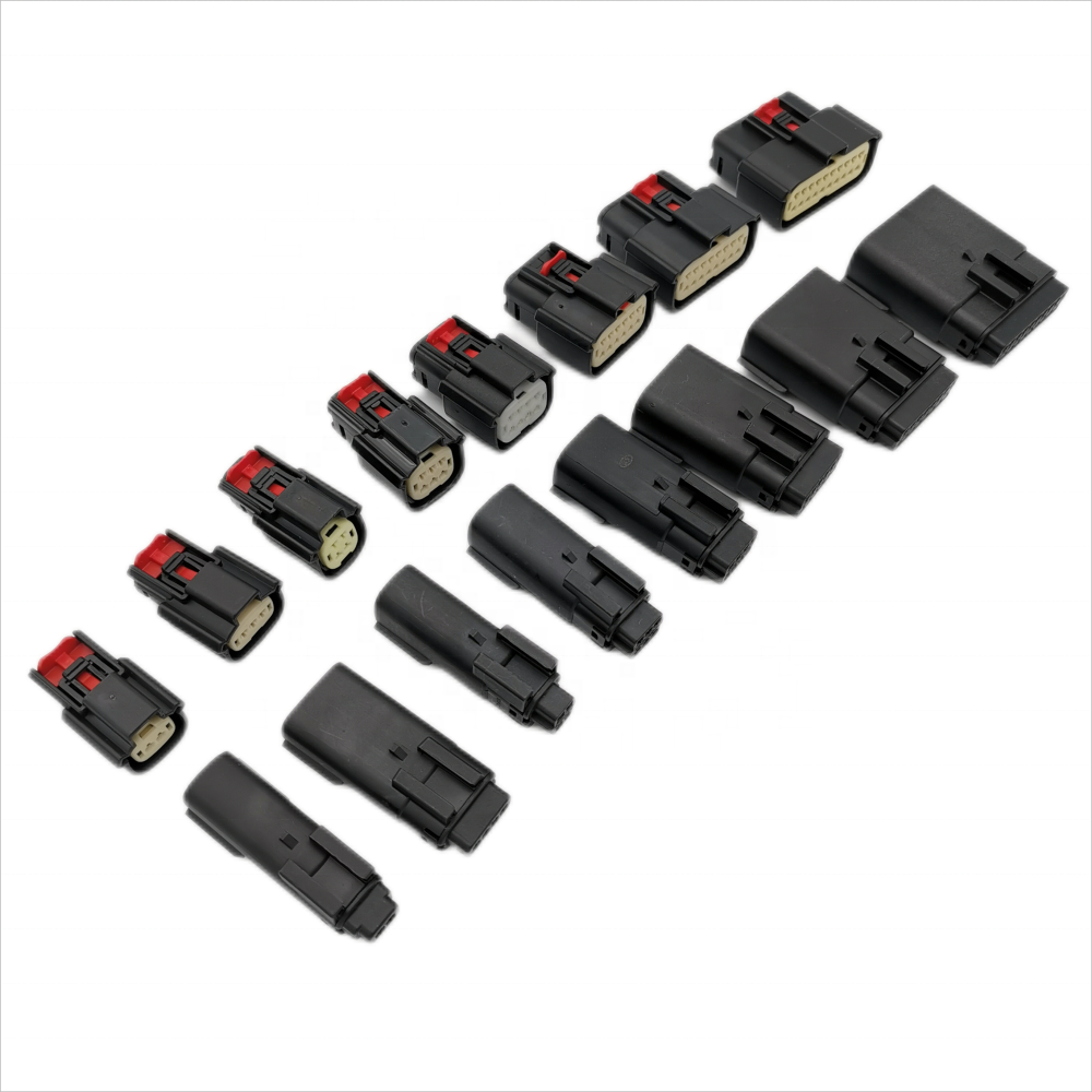 Aftermarket Automotive Auto Wire Plugs MX150 Series Male Female Waterproof Connectors