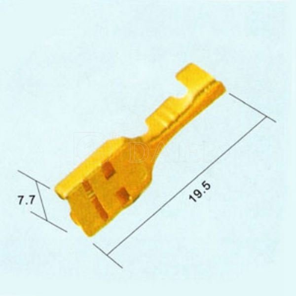 DJ622-D Series Female Spade Terminal Electrical Terminal Connector