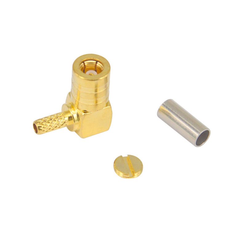 RF Connector ,SMB Jack Female Right Angle Crimp RG316,RG174