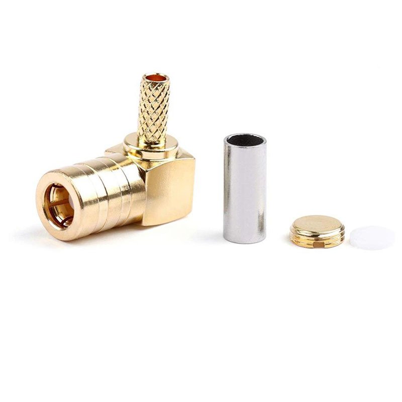 RF Connector ,SMB Jack Female Right Angle Crimp RG316,RG174