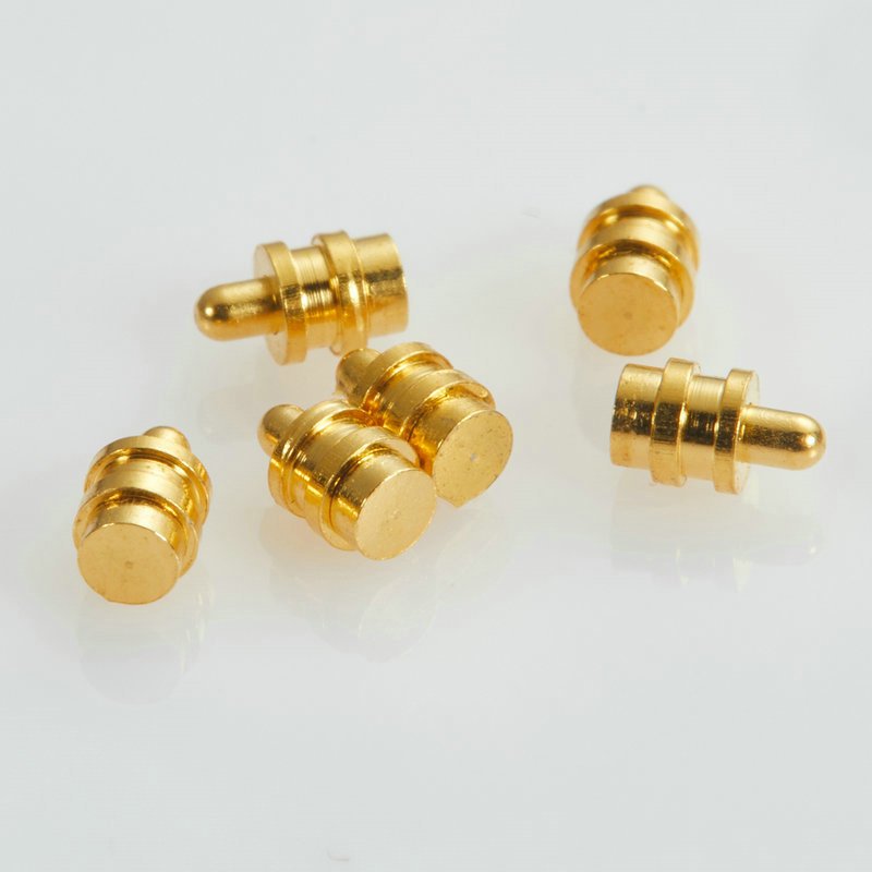 Manufacturing Non Standard Pogo Pins Spring-loaded Pins for Smartphones China Electronic Brass Male Connectors Female Pin 1A MAX
