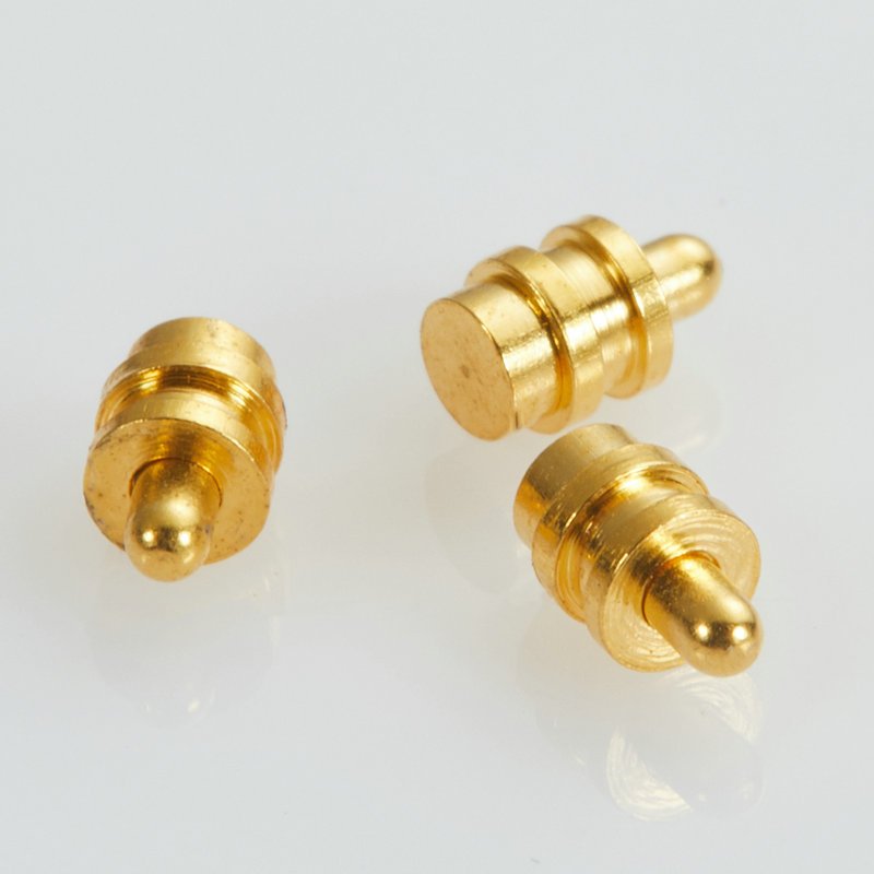 Manufacturing Non Standard Pogo Pins Spring-loaded Pins for Smartphones China Electronic Brass Male Connectors Female Pin 1A MAX