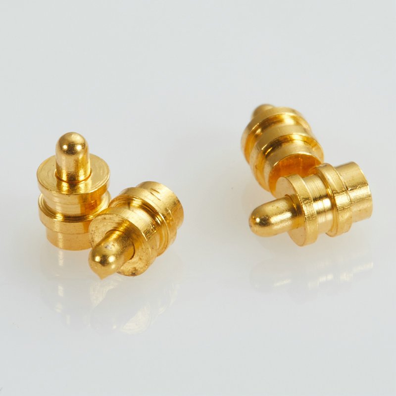 Manufacturing Non Standard Pogo Pins Spring-loaded Pins for Smartphones China Electronic Brass Male Connectors Female Pin 1A MAX