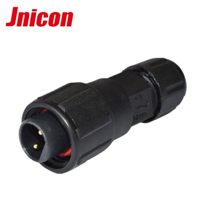 2 Pin 12V Electric Plastic Male Female M16 Waterproof Wire Cable Connector Ip68