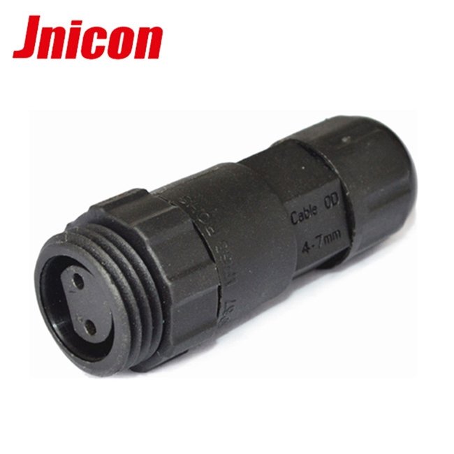 2 Pin 12V Electric Plastic Male Female M16 Waterproof Wire Cable Connector Ip68