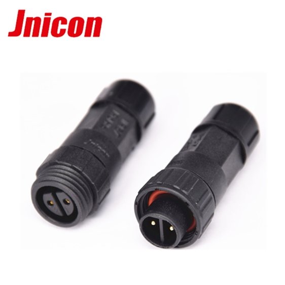 2 Pin 12V Electric Plastic Male Female M16 Waterproof Wire Cable Connector Ip68