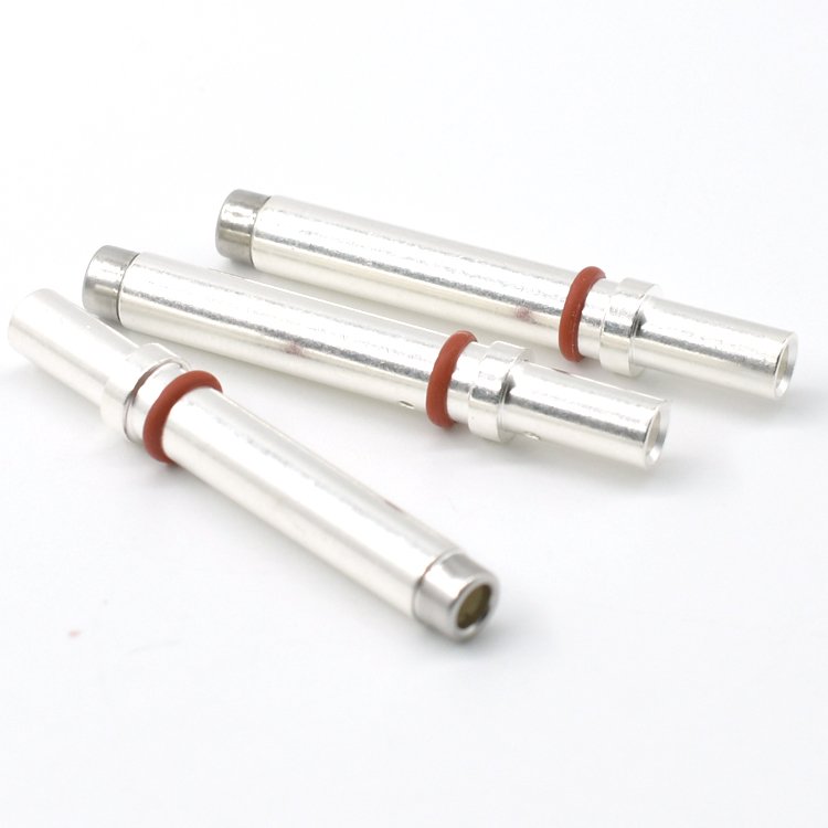 New EV Power Plug Pins Type 1 16/32A EV Charging Power Supply Pin Silver Plating Pins for EV Charger Connector