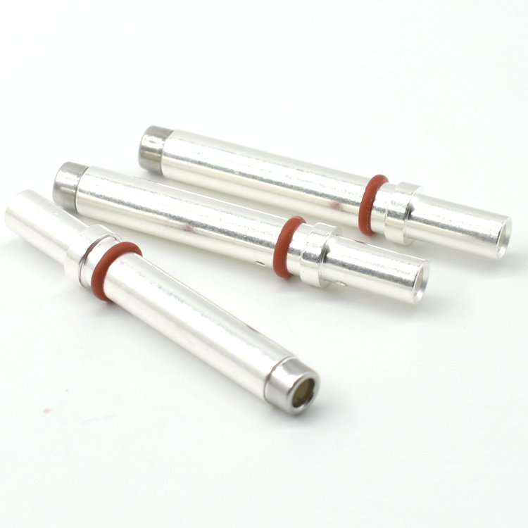 New EV Power Plug Pins Type 1 16/32A EV Charging Power Supply Pin Silver Plating Pins for EV Charger Connector