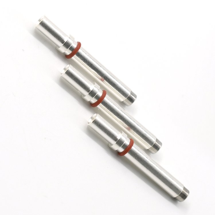 New EV Power Plug Pins Type 1 16/32A EV Charging Power Supply Pin Silver Plating Pins for EV Charger Connector