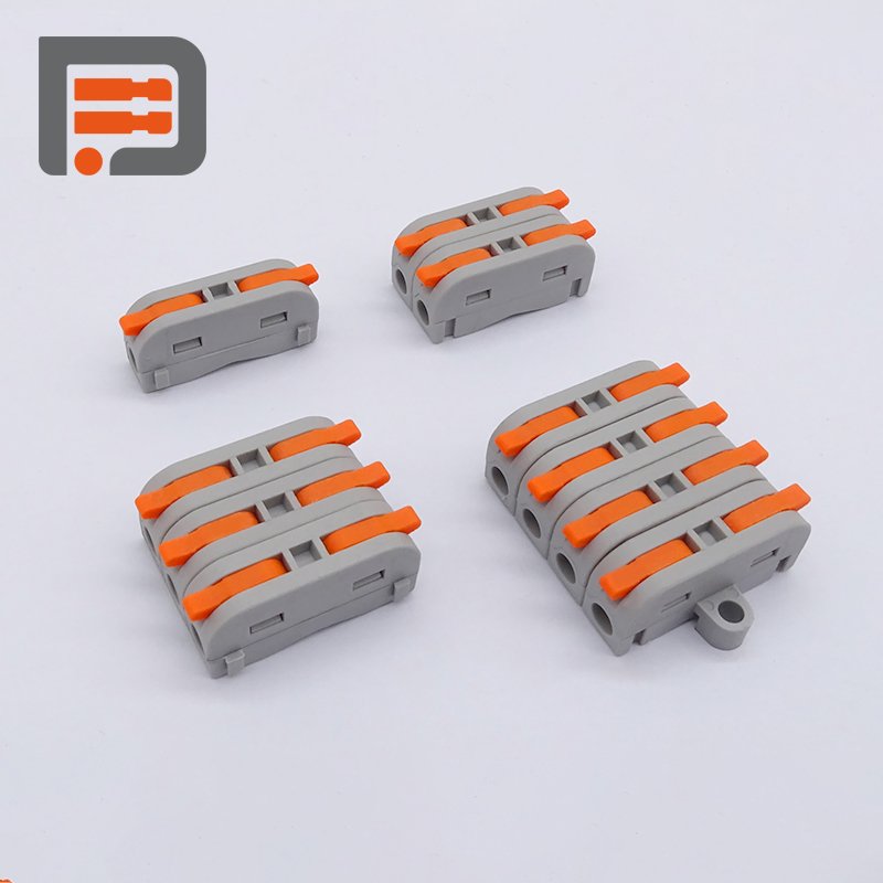 NINGBODEFA electronic spliced type DF-2-1M Compact push in wire connectors wire to wire MINI size SPL-1