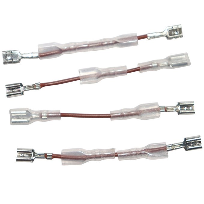 4.8mm Female Spade Crimp Terminals Wire Connector 4.8 terminal with 10cm cable