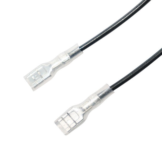 4.8mm Female Spade Crimp Terminals Wire Connector 4.8 terminal with 10cm cable