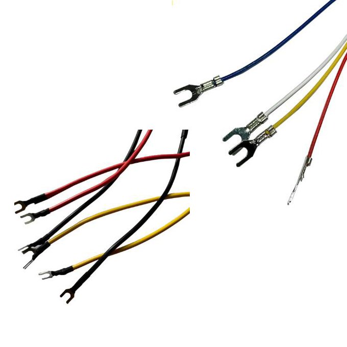 4.8mm Female Spade Crimp Terminals Wire Connector 4.8 terminal with 10cm cable
