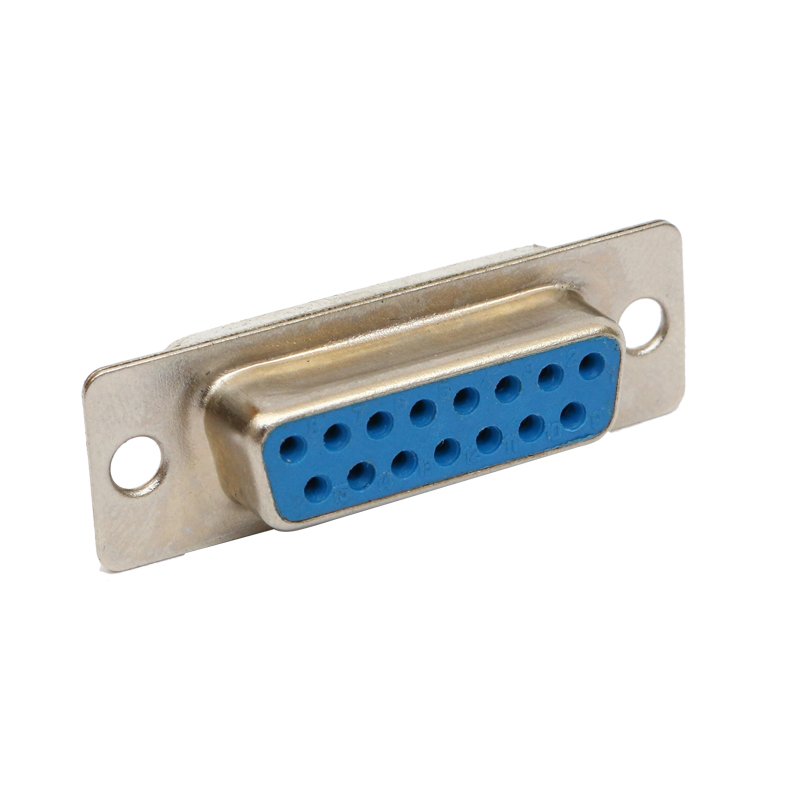 High quality factory manufacturing 15P female D-SUB connector for Solder Type