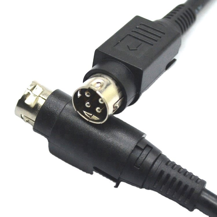 4 pin din aviation connector rear view reversing camera waterproof male to female connector aviation cable