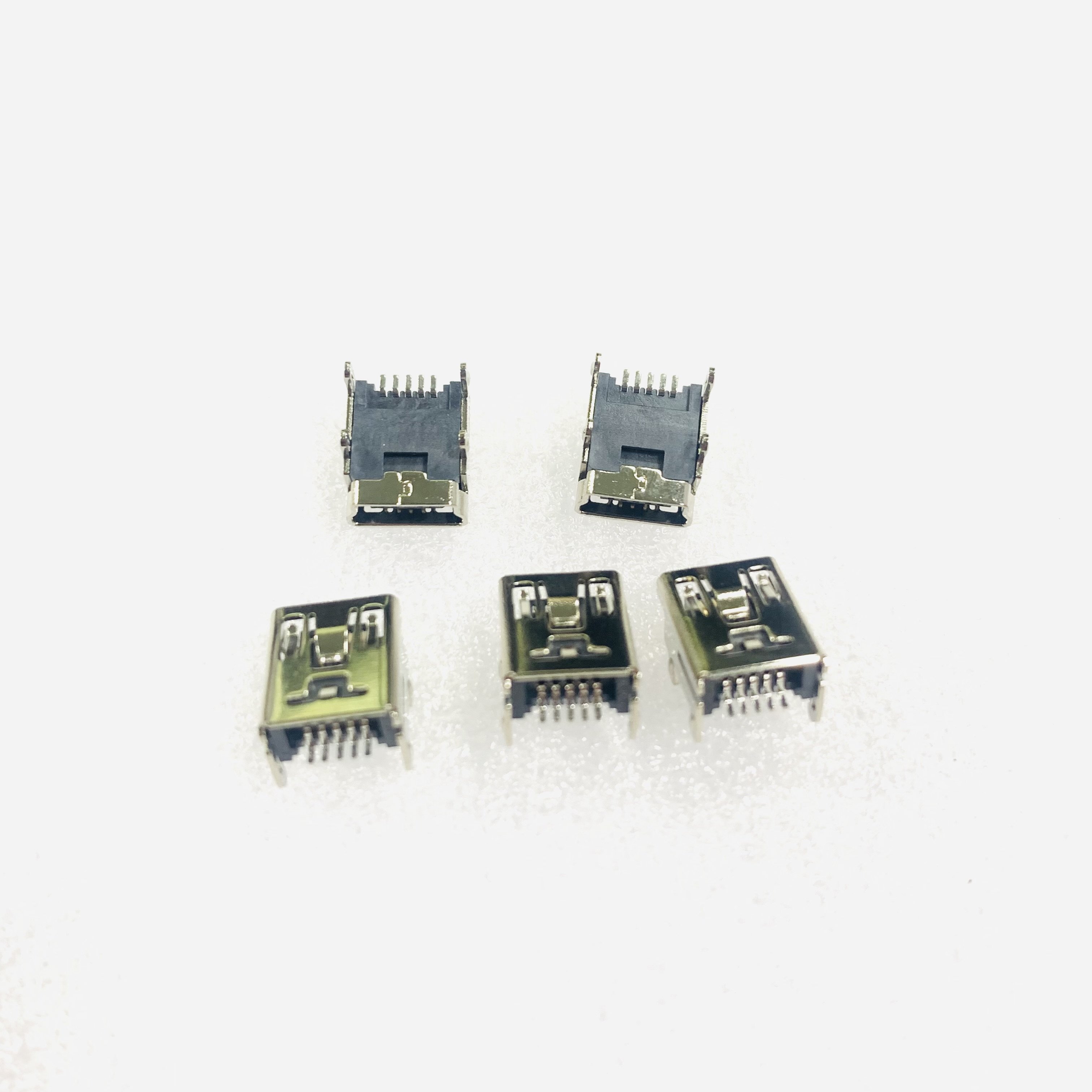 Micro USB Female Connector Jack Mini 5-Pin USB SMT Charging Connector