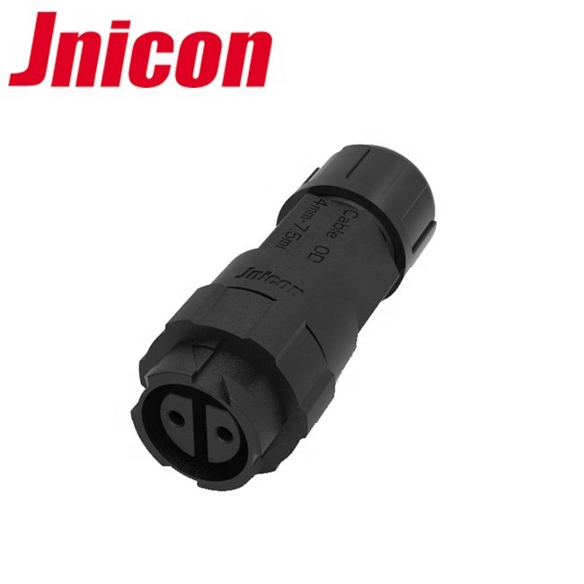 High quality M16 IP67 waterproof male to female 2pin connector plug for led lights