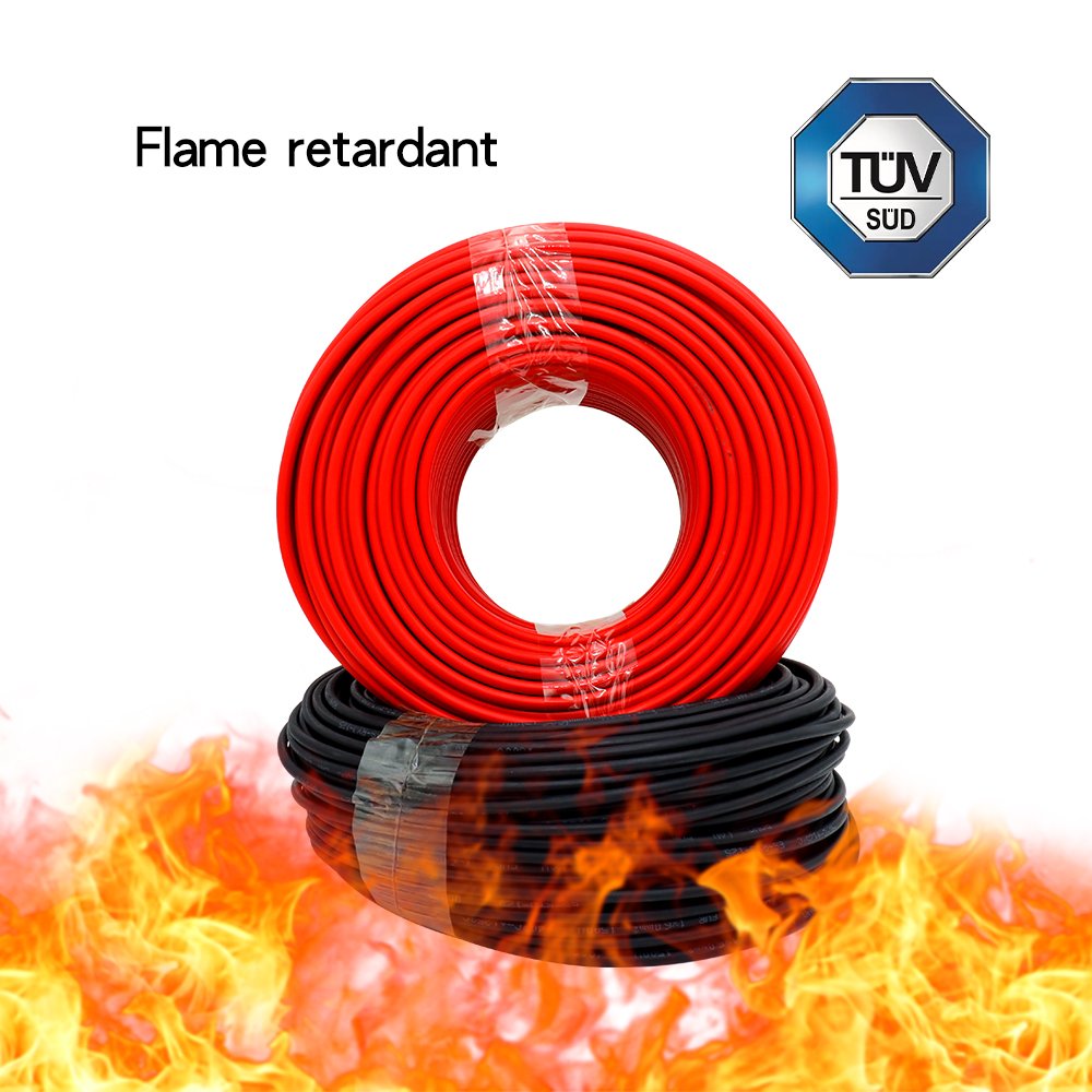 Advanced Technology China Wholesale 1000V 1500V Solar Panels 6MM2 Power Cable 4mm solar system cable
