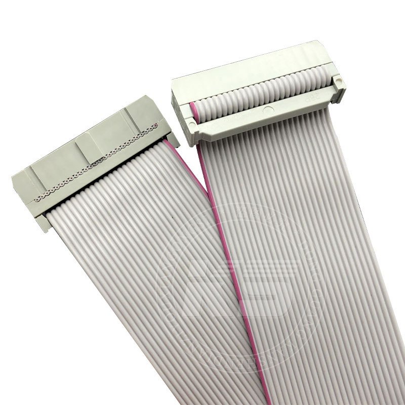 1.27mm 2.0mm 2.54 mm pitch white idc 3 8 10 12 16 pin female connector 2.54 male flat ribbon cable idc connector
