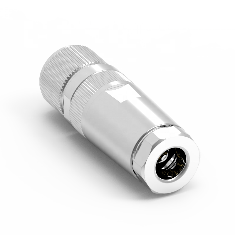 M12 A-Coded 12PIN Assembly Type Waterproof Connector