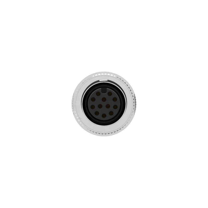 M12 A-Coded 12PIN Assembly Type Waterproof Connector