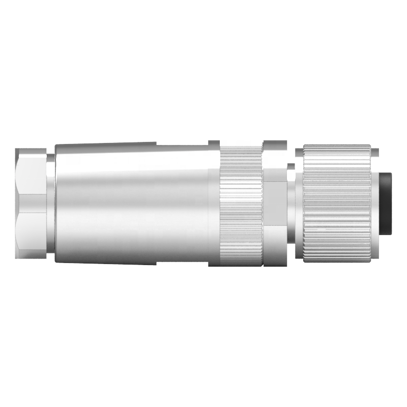 M12 A-Coded 12PIN Assembly Type Waterproof Connector
