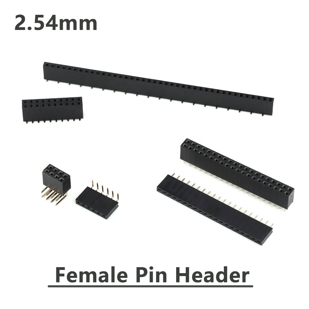 2.54mm 30pin Idc Fc Female Header Socket Buckle Connector Pin Shrouded 2.54 pin Header