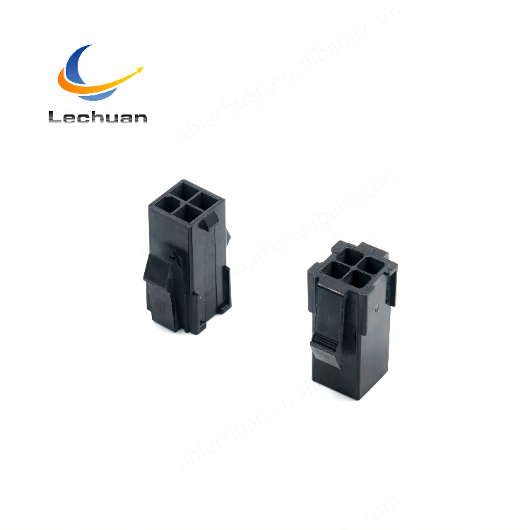 LECHUAN 6 Position 2 Row 4.14 mm Pitch Socket Female Connector TE AMP Receptacle Plug Housings 4P 172168-1 MATE-N-LOK Connector