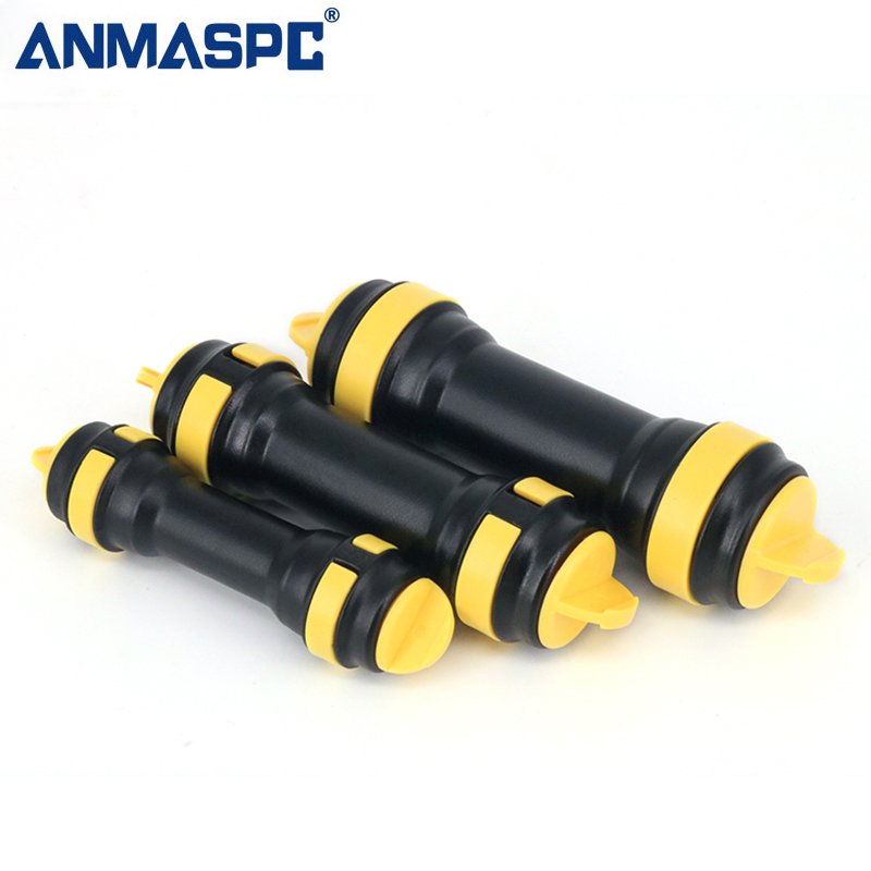 HDPE Straight Direct Buried Microdcut Connector Microduct Coupler 14mm for Air Blowing Optical Fiber cable