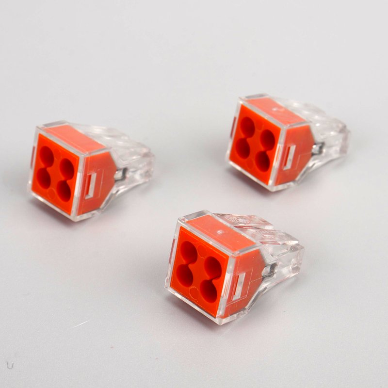 Terminal PCT102 104 106 108 quick splice wire splitter 4 pin wire connector In Stock