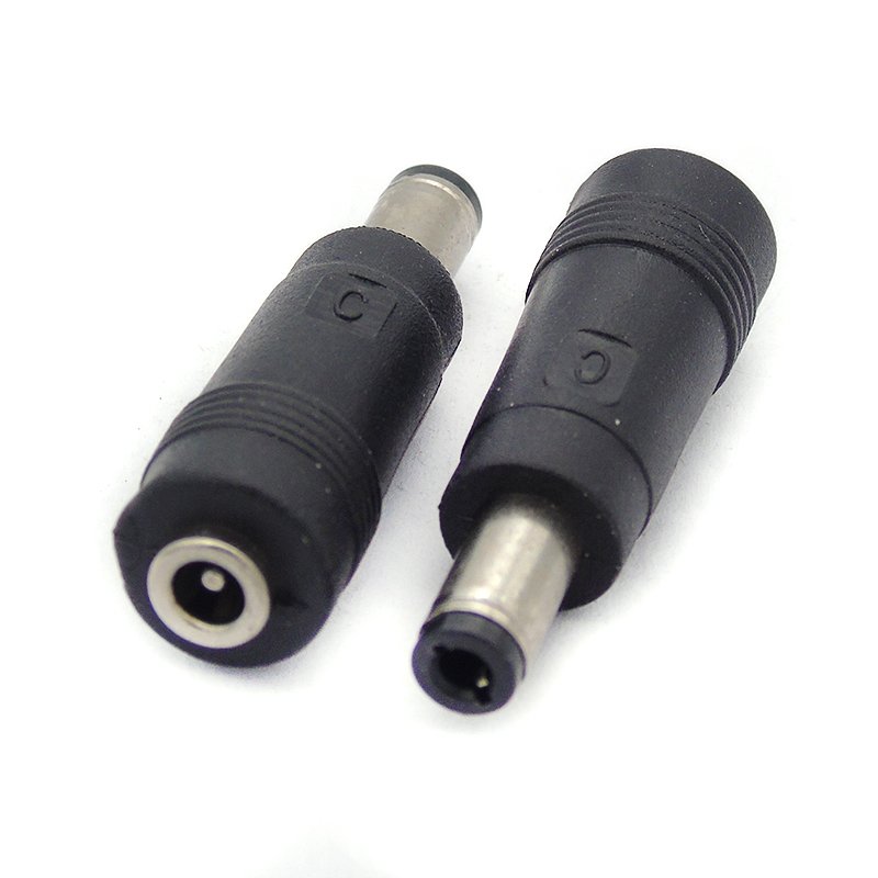 Conversion Head Jack Dc Power Adapter Connector Plug 3.5*1.35mm Female To 5.5*2.5mm Male Black
