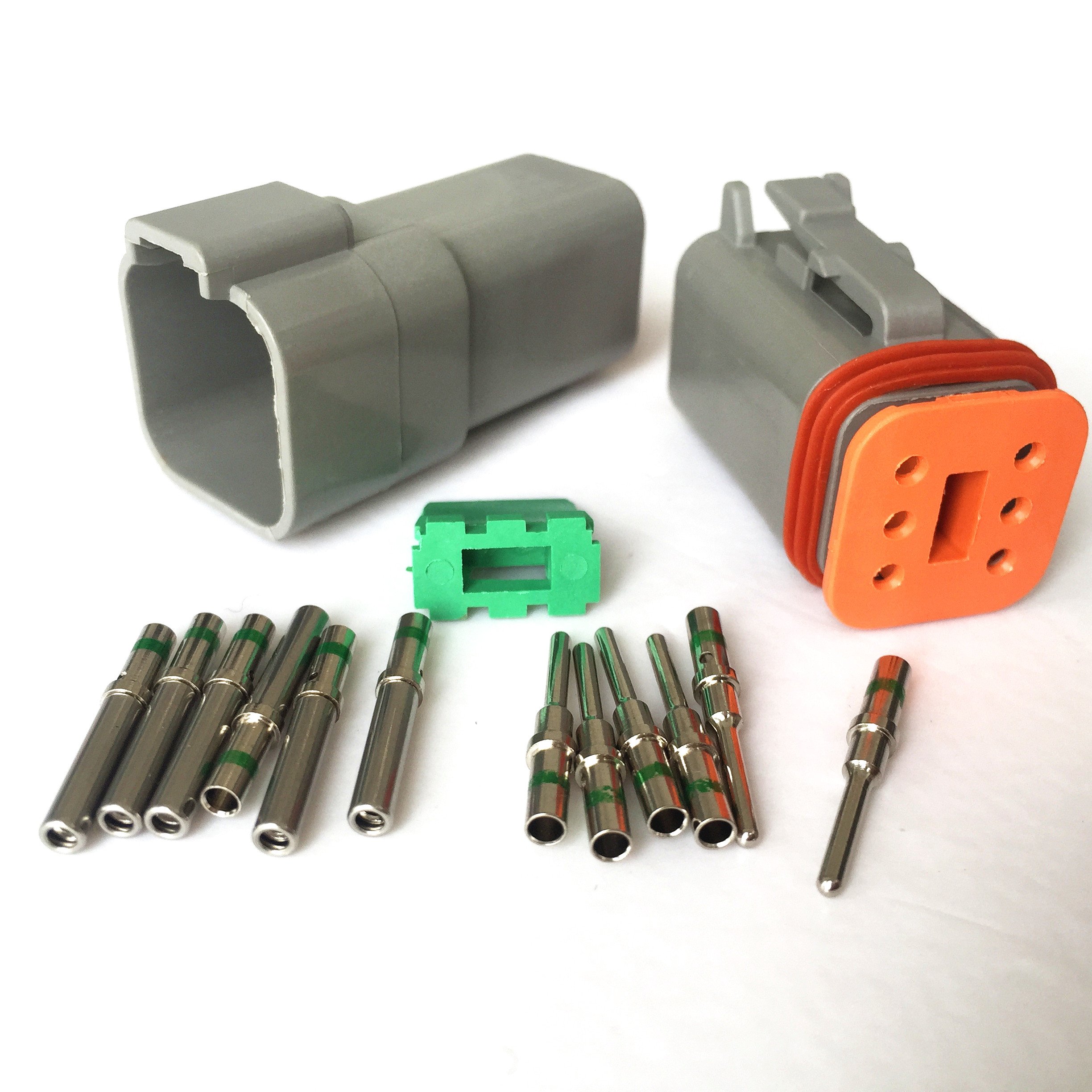Plugs High Quality Deutsch connectors 2P/3P/4P/6P/8P/12P DT Series Deutsch Auto connectors DT06-2S
