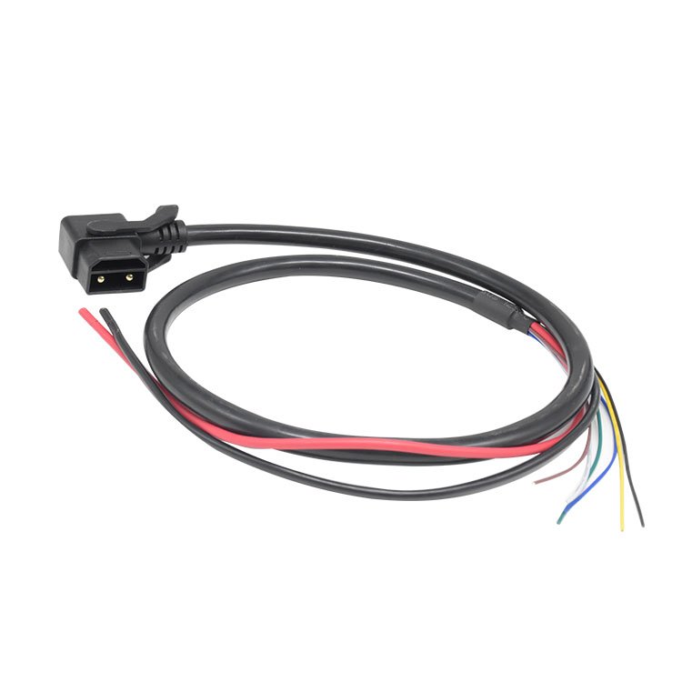 Custom Ebike connector e-motor e car battery Plug cable charging Male and female waterproof 2 +6 socket with line
