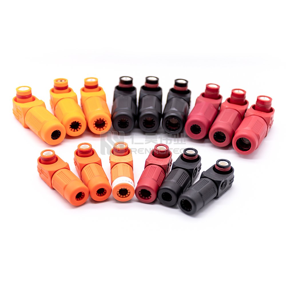 Waterproof Power 60A 120A 150A 200A 350A 500A Energy Storage Lifepo4 Pylontech Battery Cable Connector 6mm 8mm 12mm 14mm