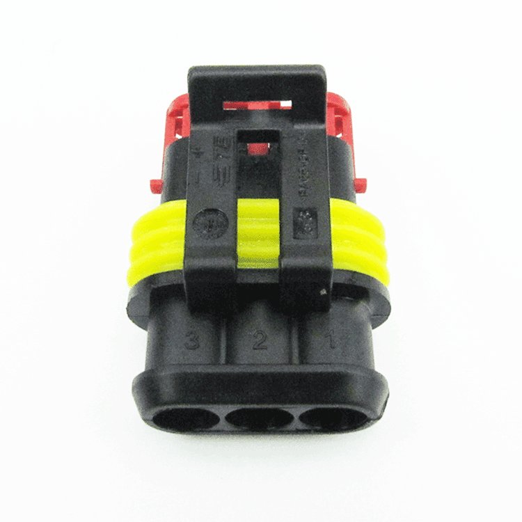 3 Pin Amp Super Seal 1.5 Series 282105-1/282087-1 male and female Car Waterproof Automotive Wire Connector