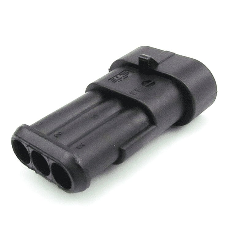 3 Pin Amp Super Seal 1.5 Series 282105-1/282087-1 male and female Car Waterproof Automotive Wire Connector