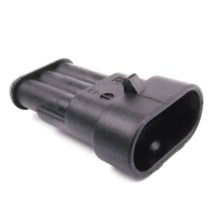3 Pin Amp Super Seal 1.5 Series 282105-1/282087-1 male and female Car Waterproof Automotive Wire Connector