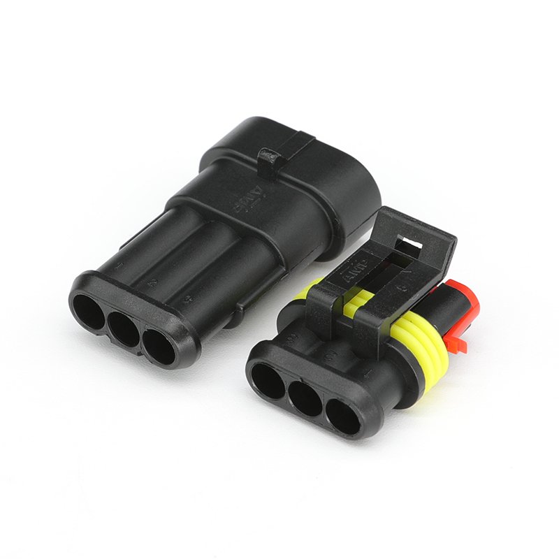 282087-1 3pin AMP Superseal 1.5mm Series automotive waterproof connector
