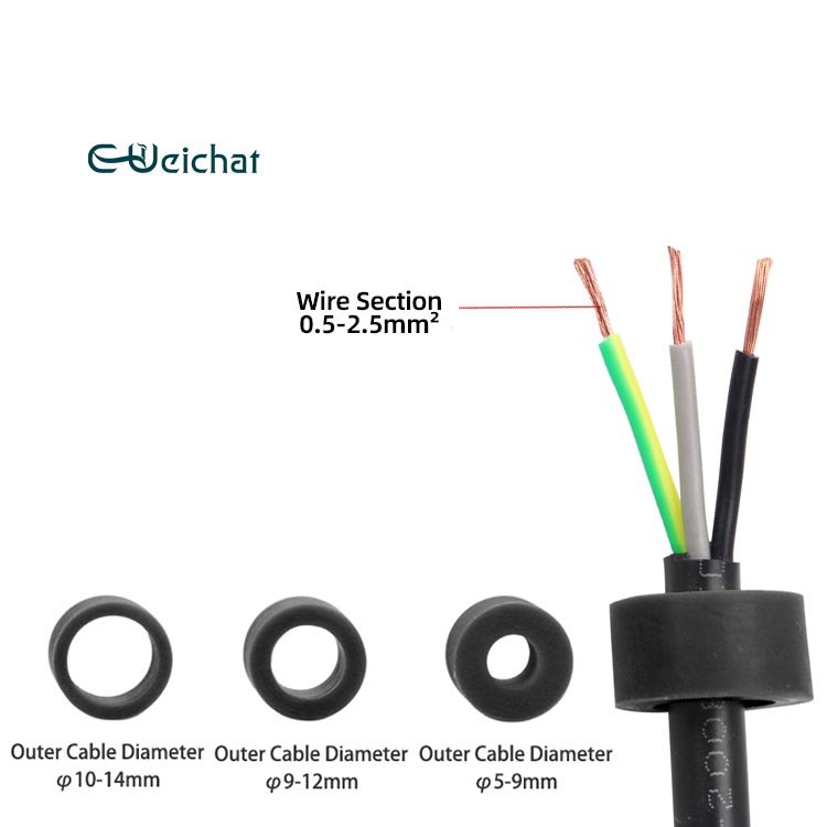 2024 E-Weichat Led Outdoor Lighting Waterproof Connector IP68 Waterproof Connector Power Connector