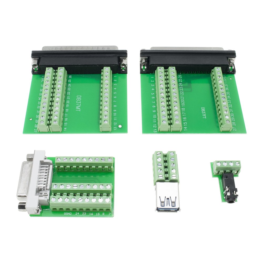 Europe Online Seller OEM Manufacturer VGA DVI Connector Female PCB 24pin Terminal Block Adaptor Connector for Video Transfer