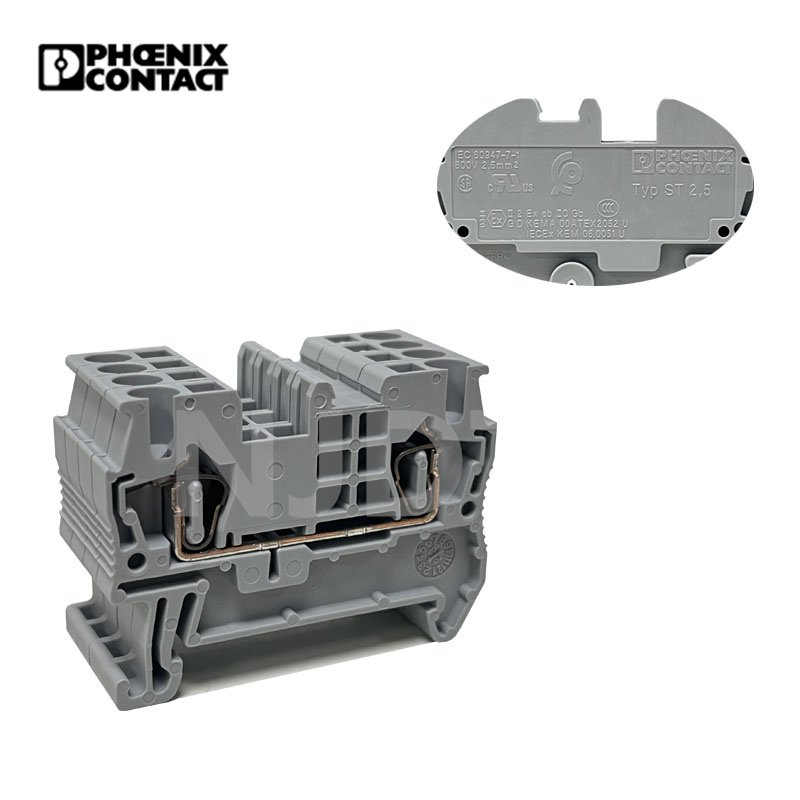 ST 2.5 Phoenix Feed Through Connector Terminal Block/ 3031212 Din Rail Terminal Block Phoenix